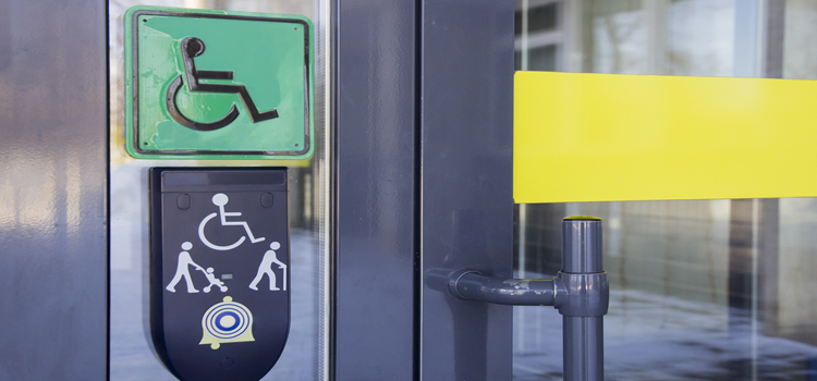 automatic handicap door opener in Petaluma